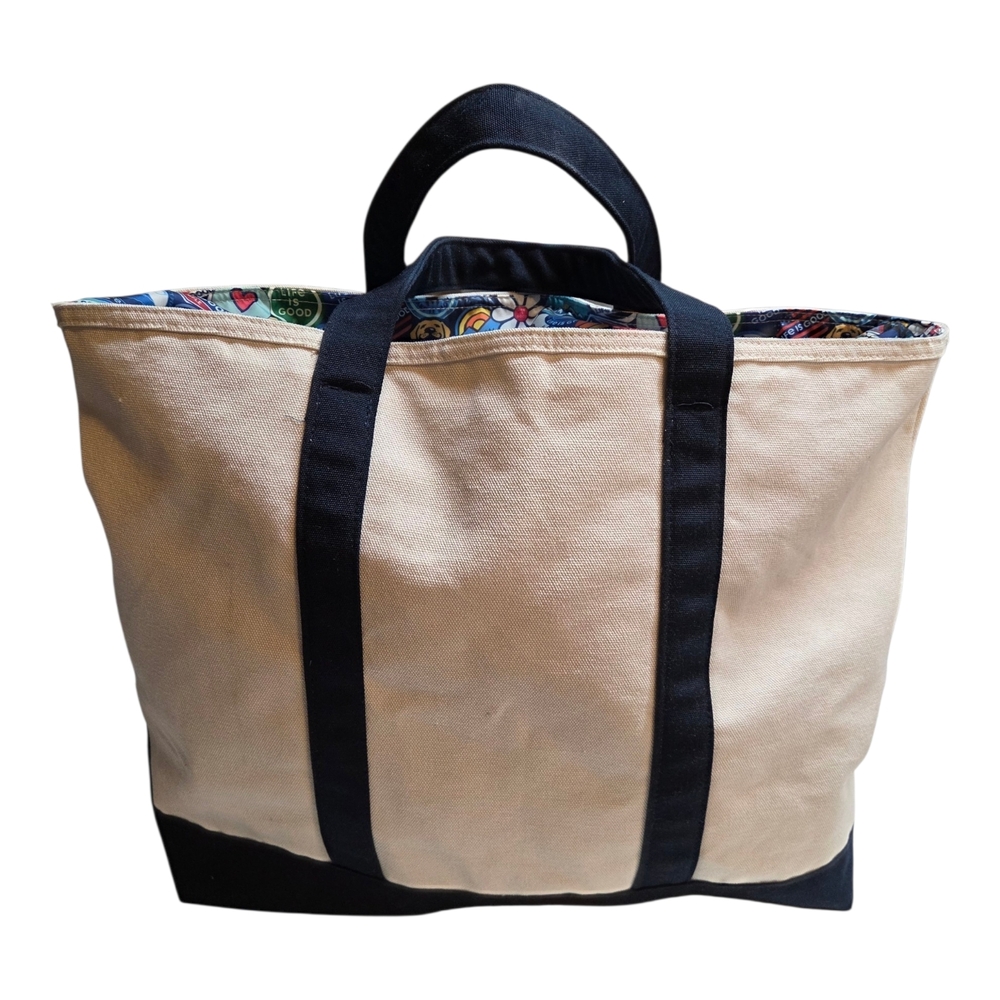 Life is Good Canvas Tote Bag - Picture 3 of 3
